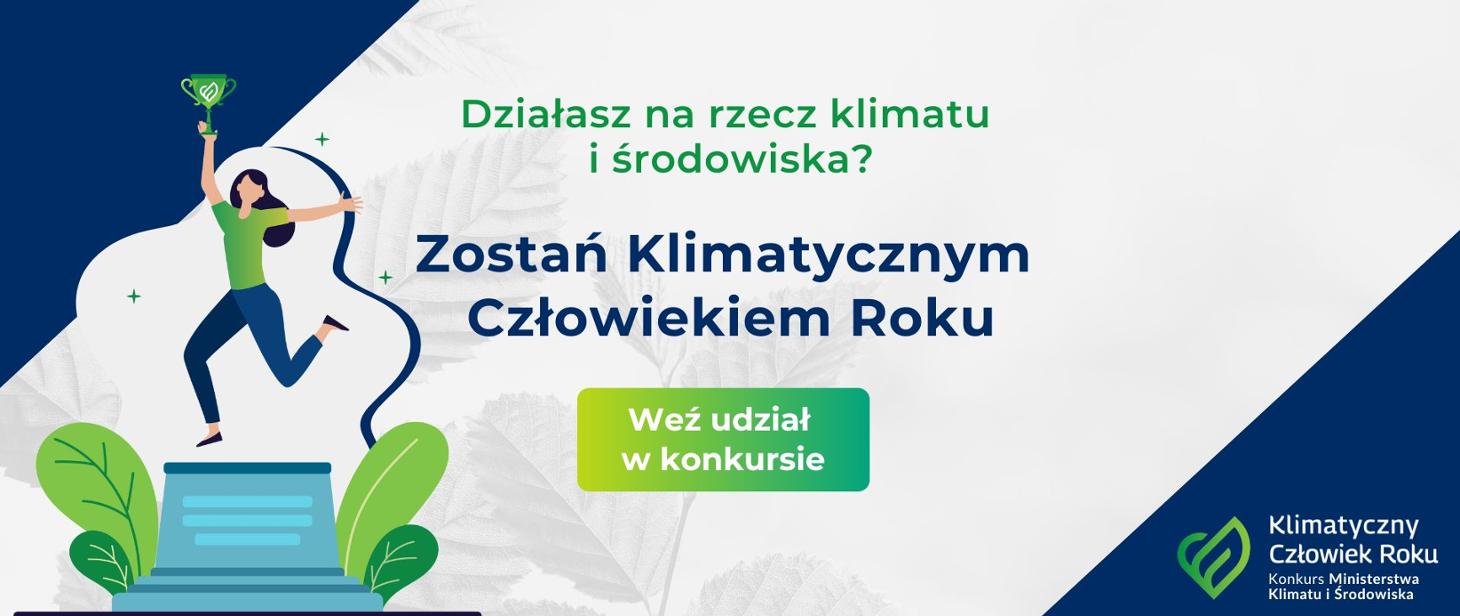 plakat informacyjny - klimatyczny człowiek roku