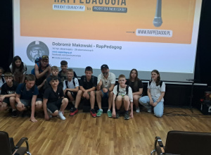 Spotkanie profilaktyczne z RapPedagogiem