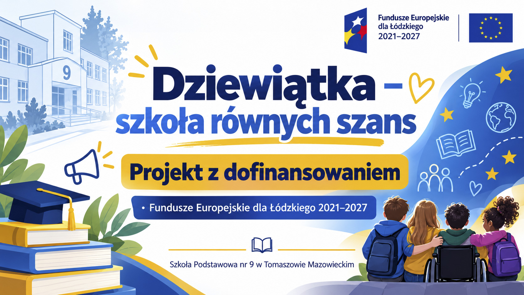 Dofinansowanie projektu „Dziewiątka równych szans” w Tomaszowie Mazowieckim
