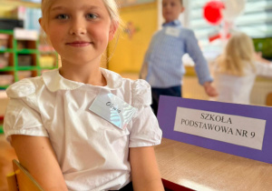 Oliwia na konkursie wiedzy patryiotycznej