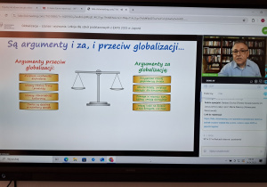 Prelegenci lekcji o globalizacji.