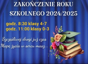 Uroczyste zakończenie roku szkolnego