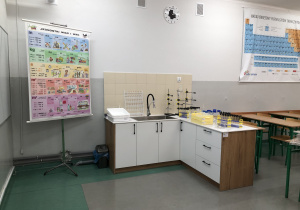 Ekopracownia-stół laboratoryjny z wyposażeniem