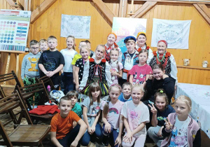Klasa2b i 3a w SKANSENIE