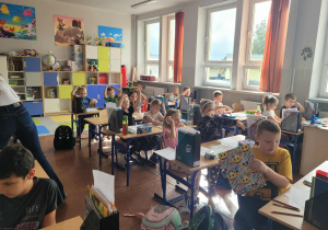 Spotkanie ze studentką medycyny w klasie 1a