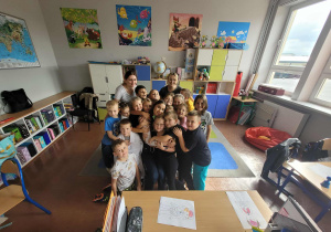 Spotkanie ze studentką medycyny w klasie 1a