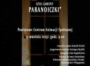 plakat spektaklu