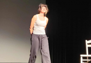 Anna Kagankiewicz na scenie