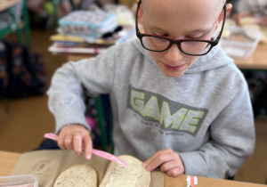 Zdrowe śniadanie w 1b