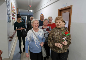 Odwiedziny seniorów.