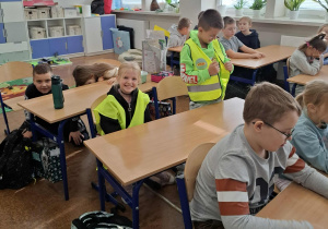 Uczniowie podczas lekcji