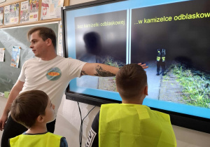 Uczniowie podczas lekcji