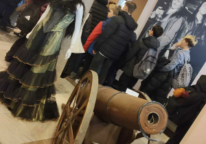 Uczniowie w Teatrze Muzycznym.