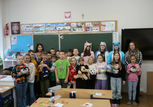 Dzień Pluszowego Misia z biblioteką w Dziewiątce