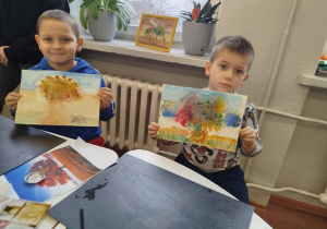 „Cztery pory roku z akwarelą”