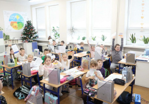 Mikołajki z biblioteką