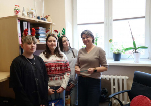 Mikołajki z biblioteką