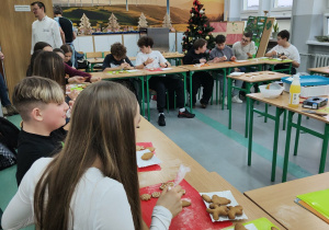 Warsztaty piernikowe w klasie 7a i 7b!