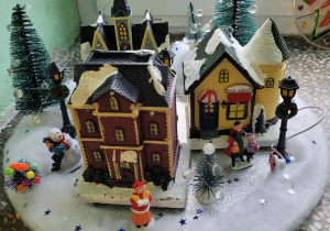 Ozdoby bożonarodzeniowe.