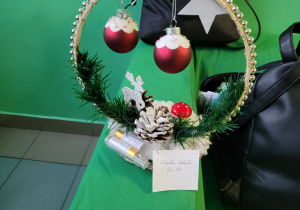 Ozdoby bożonarodzeniowe.