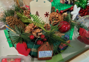 Ozdoby bożonarodzeniowe.