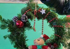 Ozdoby bożonarodzeniowe.