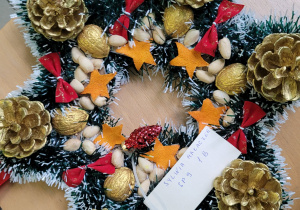 Ozdoby bożonarodzeniowe.