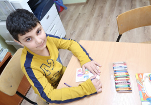 Wolontariusze u chorych z Walentynkami