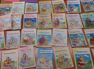 Wolontariusze z Dziewiątki u chorych