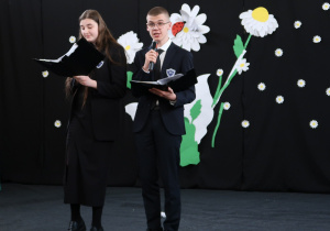 Prowadzący L. Bednarek i F. Chmal