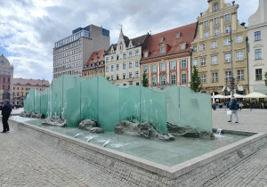 Wrocławska fontanna.