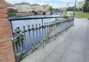 Most zakochanych we Wrocławiu.