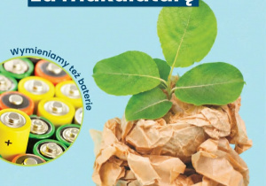 Podsumowanie akcji „Drzewo za makulaturę” - plakat