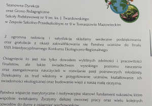 Podsumowanie konkursu Interdyscyplinarnego