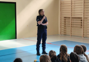 Spotkanie z funkcjonariuszem Policji