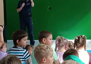Spotkanie z funkcjonariuszem Policji