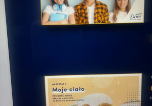 "Od poznania siebie do dobrych relacji" – warsztaty Dove Self-Esteem