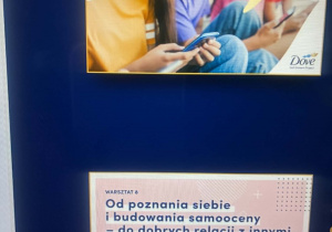 "Od poznania siebie do dobrych relacji" – warsztaty Dove Self-Esteem