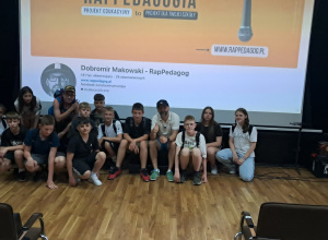 Spotkanie profilaktyczne z RapPedagogiem