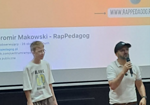 Spotkanie profilaktyczne z RapPedagogiem