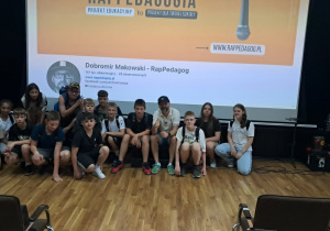 Spotkanie profilaktyczne z RapPedagogiem