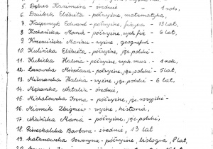 Kronika szkolna 1966/67