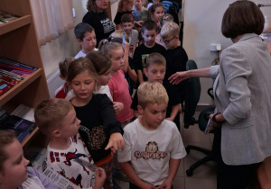Odwiedziny w Bibliotekece Pedagogicznej