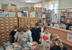 Odwiedziny w Bibliotekece Pedagogicznej