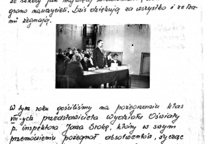 Kronika szkolna 1971-1972