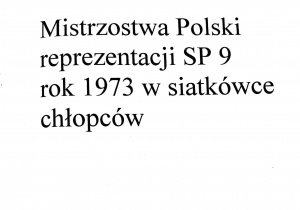 Historia szkoły - kronika