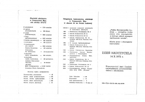 Historia szkoły - kronika