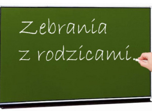 22 listopada - zebrania z Rodzicami 