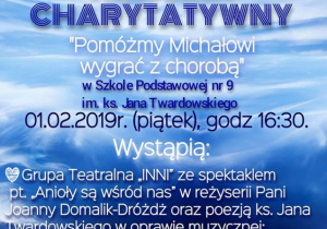 Zapraszamy na koncert charytatywny dla Michała