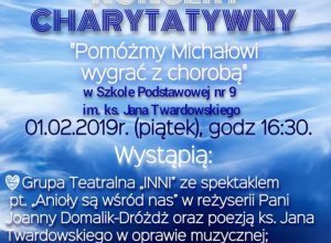 Zapraszamy na koncert charytatywny dla Michała